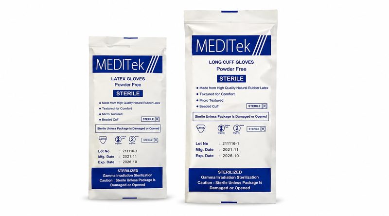 Meditek Latex Sterile Surgical Gloves